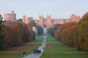 Home for the holidays at Windsor Castle.