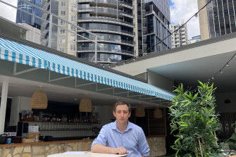 Stock Exchange Hotel manager Stephen O’Brien says free public transport is needed to lure workers back to the CBD.