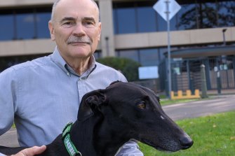 Coalition for the Protection of Greyhounds national president Dennis Anderson.