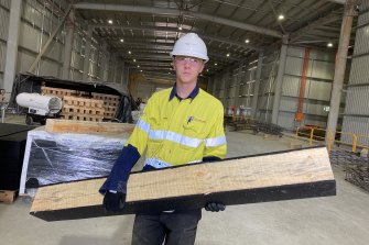 Monaro High School Year 12 student Fletcher Jones is taking part in a new training partnership between Snowy Hydro and TAFE NSW. 