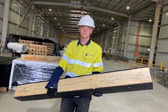 Monaro High School Year 12 student Fletcher Jones is taking part in a new training partnership between Snowy Hydro and TAFE NSW. 