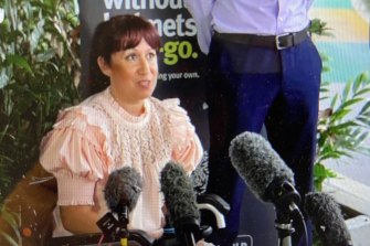 Queensland Disabilities Network advocate Elisha Matthews welcomes controls over e-scooter parking and speeding.