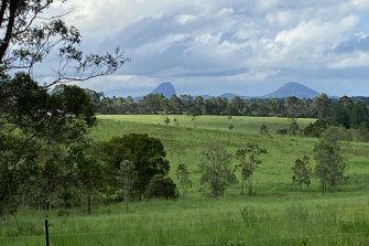 The future western Brisbane alternative highway would run through rural grazing and farming land west of Caboolture.