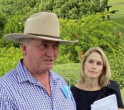 Deputy Prime Minister Barnaby Joyce – in Brisbane with the LNP’s Griffith candidate, Olivia Roberts – expects action on aircraft noise.
