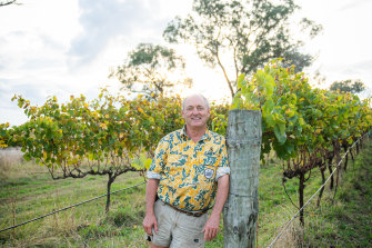 Over the past 25 years, Justin Jarrett has noticed changes in how he grows and manages his NSW vineyard.