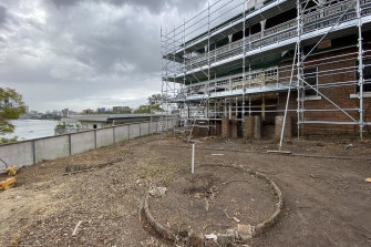 Rubbish and overgrown gardens have been cleared to allow the restoration of Home to begin.