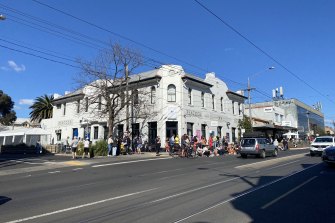 The Peacock Hotel in Northcote.