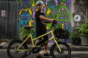 Li Ditlef-Nielsen is seeing more new cyclists on Sydney roads.