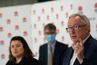 NSW Minister for Health Brad Hazzard on Saturday.