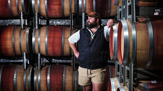 Calum Peace from Andrew Peace Wines. 