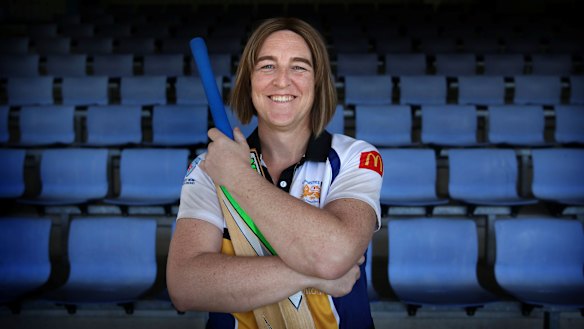 Erica James says she feels welcome at her local cricket club and her confidence has been given a major boost. 