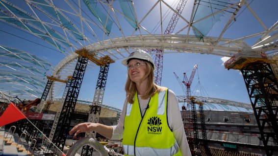 New Roads Minister Natalie Ward.