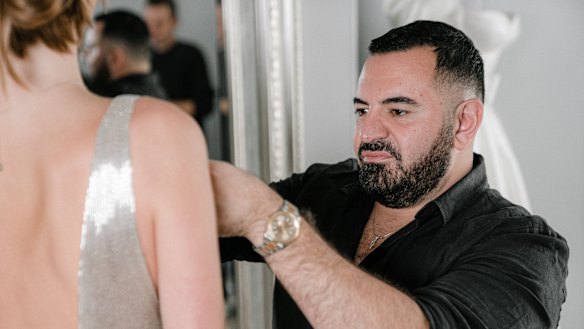 Couturier Steven Khalil is another Australian set to show in Paris for the first time.