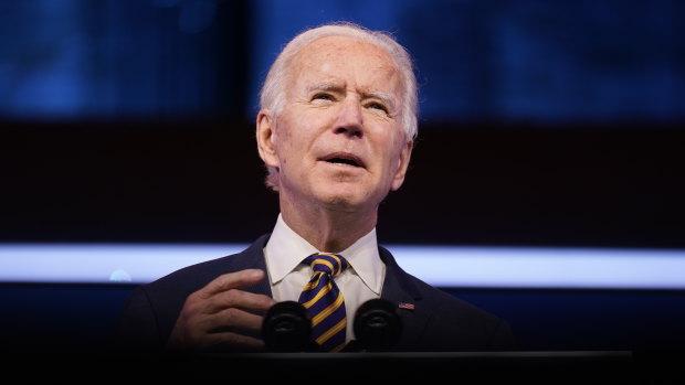 Joe Biden's rallying call: "I'm absolutely, positively confident we're going to come back ... even stronger than before.''