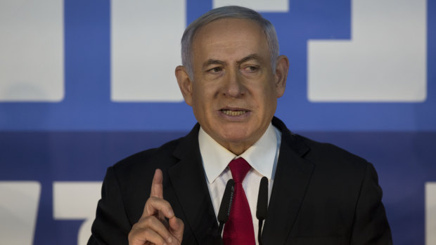 Israeli Prime Minister Benjamin Netanyahu.