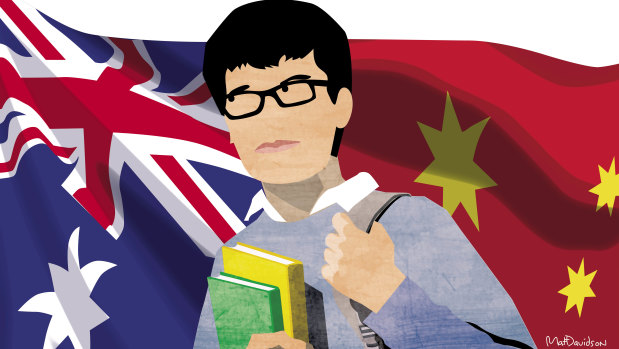 Chinese students account for 60 per cent of all international students at Australia's top universities. 