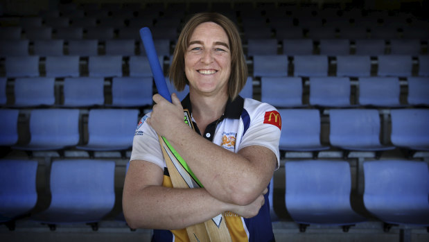 Erica James says she feels welcome at her local cricket club and her confidence has been given a major boost. 
