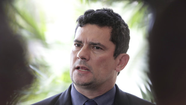 Former Brazilian judge Sergio Moro, now justice minister, is accused of guiding prosecutors for political advantage.
