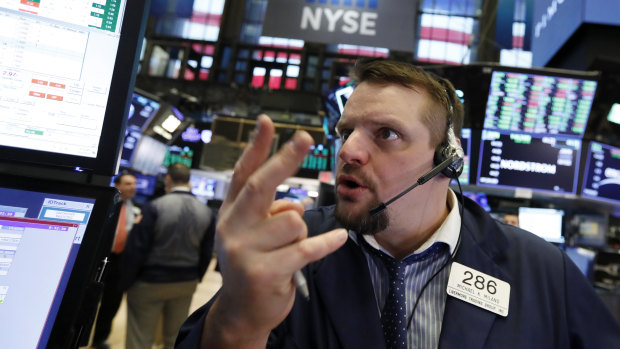 Wall Street slid again as trade jitters rose.