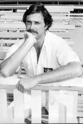 Australian captain Graham Yallop in 1979. 