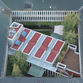 The ACT Legislative Assembly building at Civic Square.