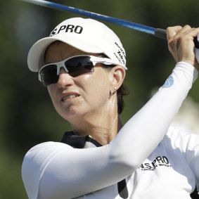 Karrie Webb has lost respect for her childhood idol Greg Norman.
