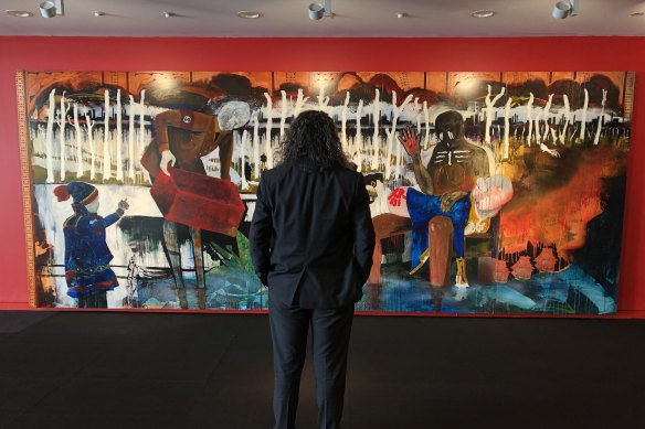 Michael Dagostino surveys Anders Sunna’s work SOAÐA, commissioned by the Biennale of Sydney and Campbelltown Arts Centre.