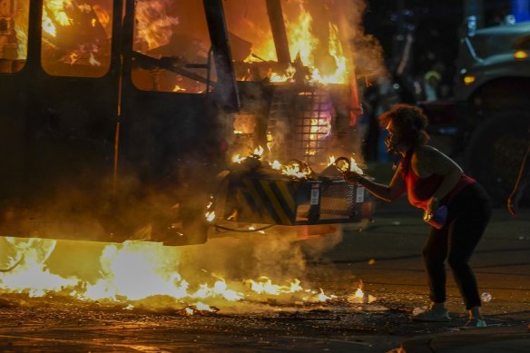 Republicans are using the violence in Kenosha, Wisconsin, to attack Democratic nominee Joe Biden. 