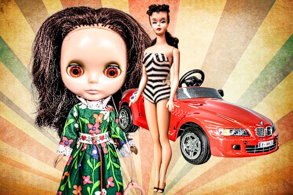 “Failed dolls”, vintage Barbies, and push-pedal cars are all among vintage toys fetching a high price today.