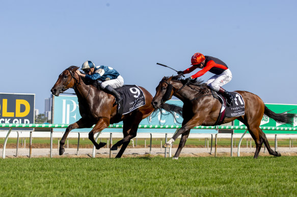 Coolangatta wins the 2YO Classic in 2022.