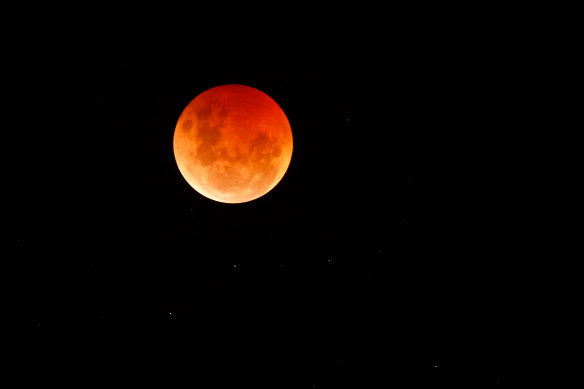 A lunar eclipse can drastically alter the colour of the moon, unlike a blue moon.