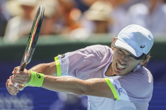 Alex de Minaur is looking forward to another opportunity at the Australian Open.