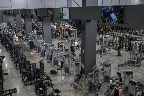 The Port Melbourne location was transformed from an empty warehouse.