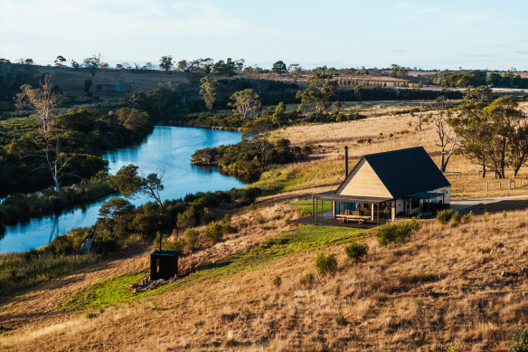 Find this eco-luxe stay within a 343-hectare regenerative cattle farm on the east coast, two hours from Hobart and 10 kilometres from Swansea.