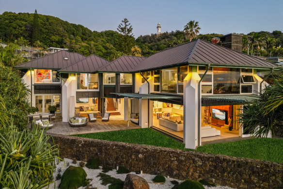 The Wategos Beach house is set to hit the market almost four years after it last traded.