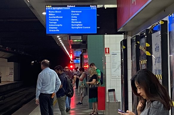 Brisbane’s train lines will soon be numbered, with the destination appearing alongside the new number.