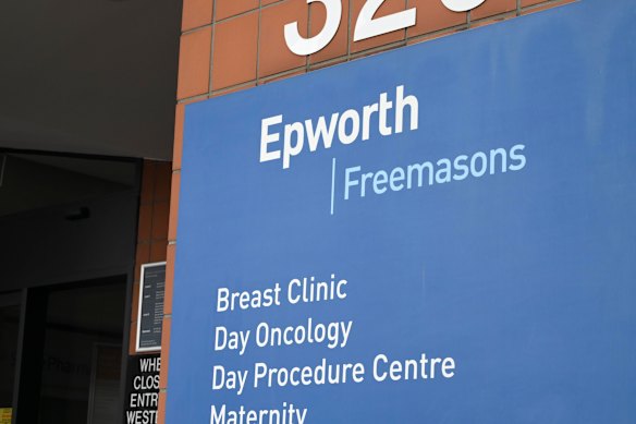 Many of the affected patients had links to the Epworth.