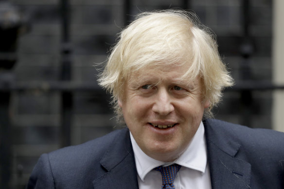 British Prime Minister Boris Johnson.