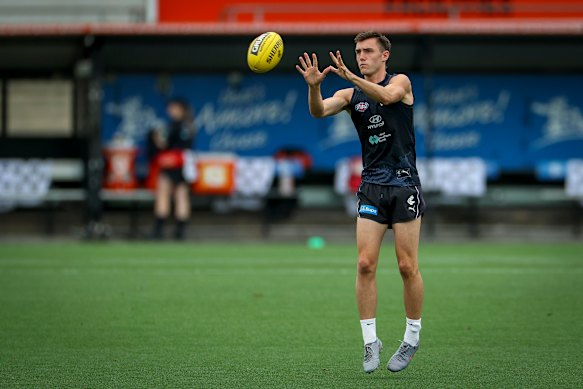 Jagga Smith is ready to make his long-awaited debut for the Blues.