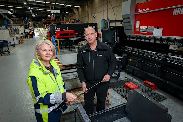 Catten Industries owners Latinka and Ian Cubbitt say tax hikes on their Bayswater factory have made it more difficult to compete with overseas suppliers.