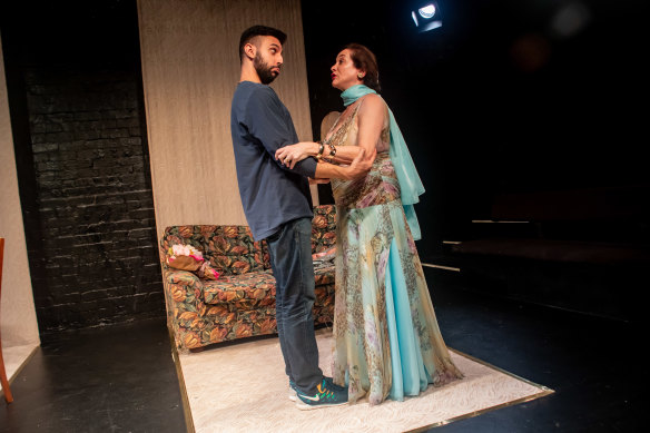 Mansoor Noor as Adam and Deborah Galanos as his mother.