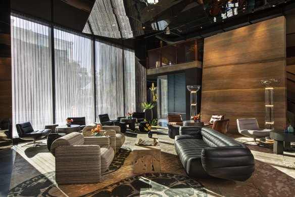Both hotels inhabit a new 37-storey tower in the heard of Downtown LA. Pictured: Moxy Downtown LA.