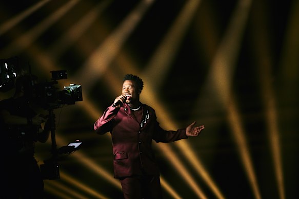 Claude performs C’est La Vie for the Netherlands at the 2025 Eurovision Song Contest.