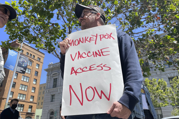 A state of emergency has been declared in San Francisco as monkeypox spreads. Men in the city are demanding more vaccines doses be made available.