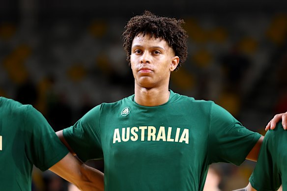 Dash Daniels representou os Boomers na Copa Asiática da Fiba do ano passado.