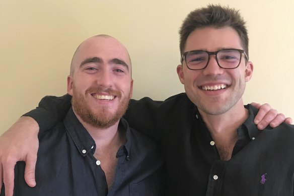Alec Renehan and Bryce Leske of the Equity Mates podcast.