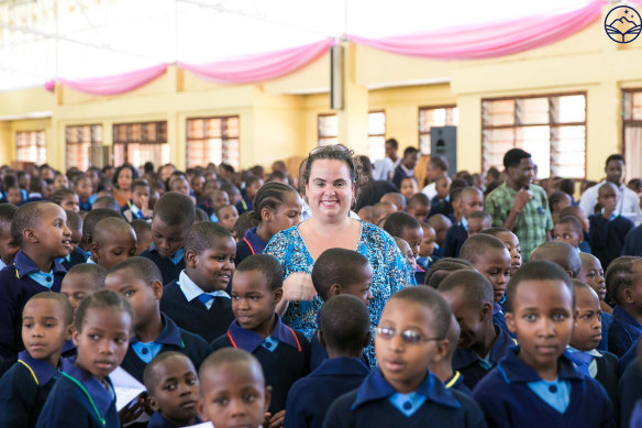 School of St Jude in Tanzania, run by Australian Gemma Sisia. 