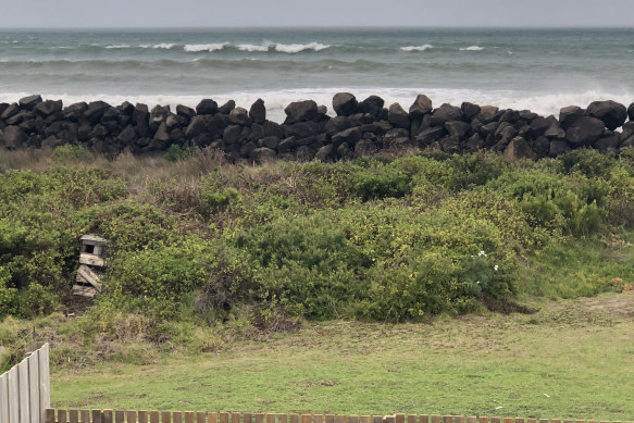 Near the site where, one summer, Tony Wright watched a house get taken by the sea.