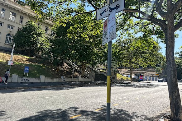 Turbot Street is a popular parking zone for deliveries.