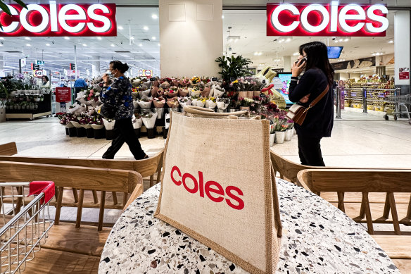 Coles has been expanding its private label range.